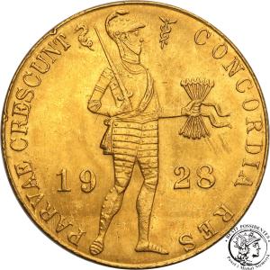 Holandia 1 dukat 1928 st.1 PIĘKNY