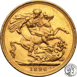 Australia 1 suweren 1896 M Melbourne st.1