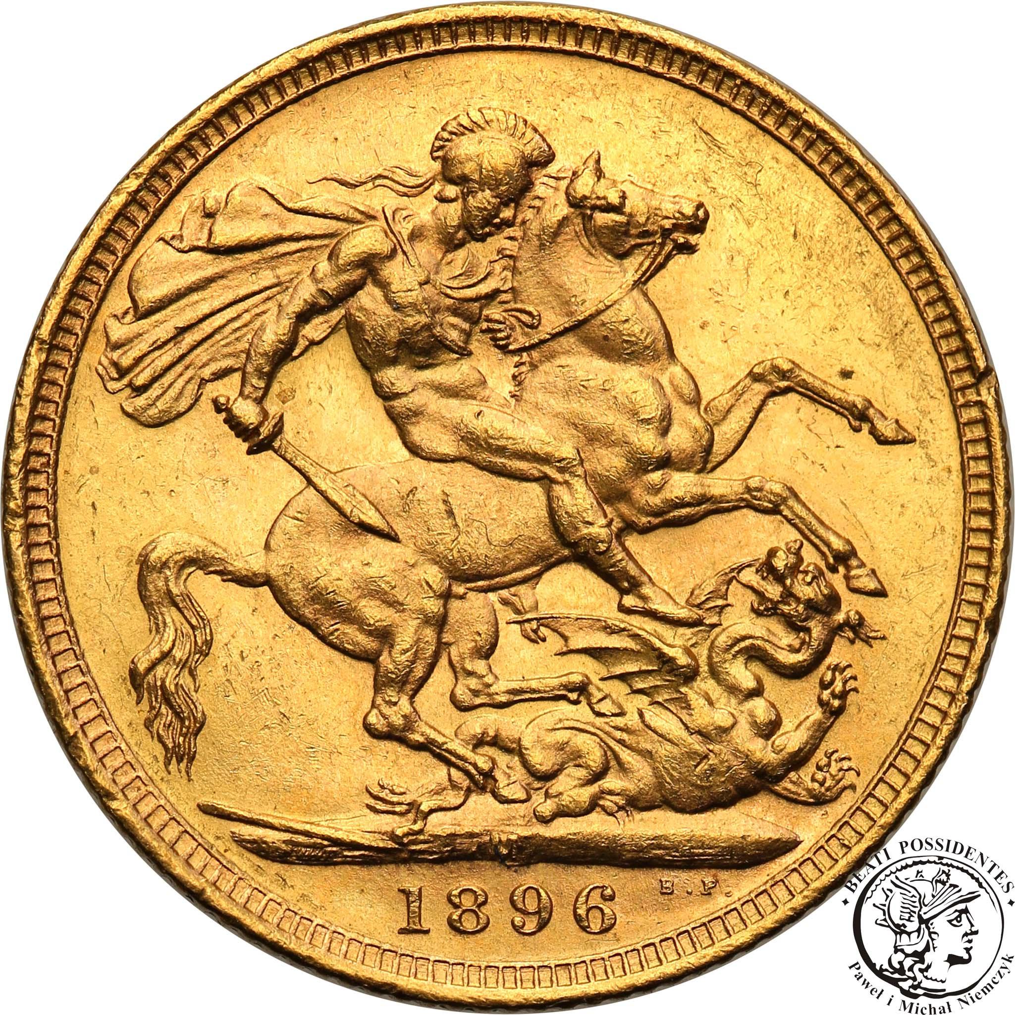 Australia 1 suweren 1896 M Melbourne st.1