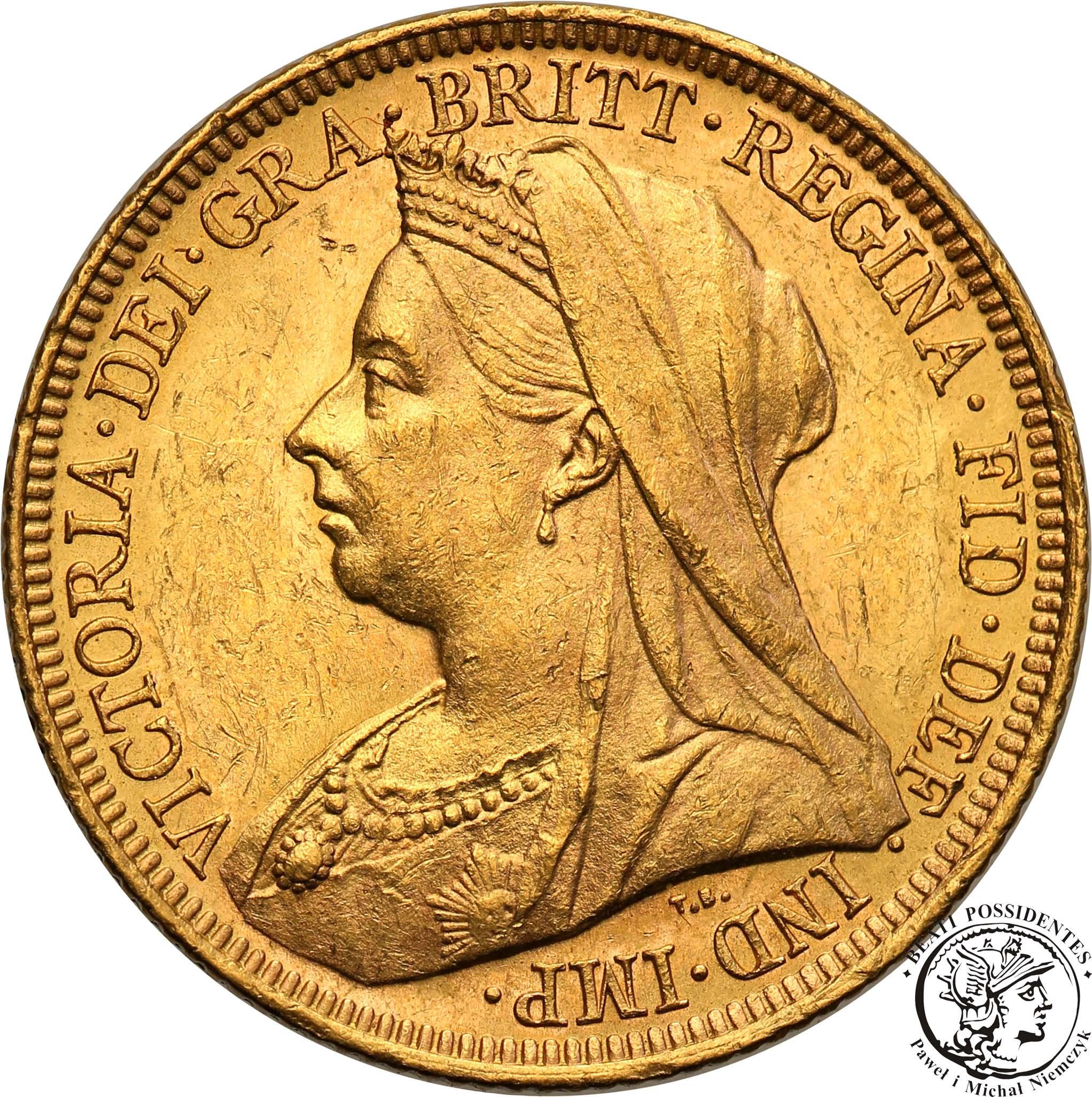 Australia 1 suweren 1896 M Melbourne st.1