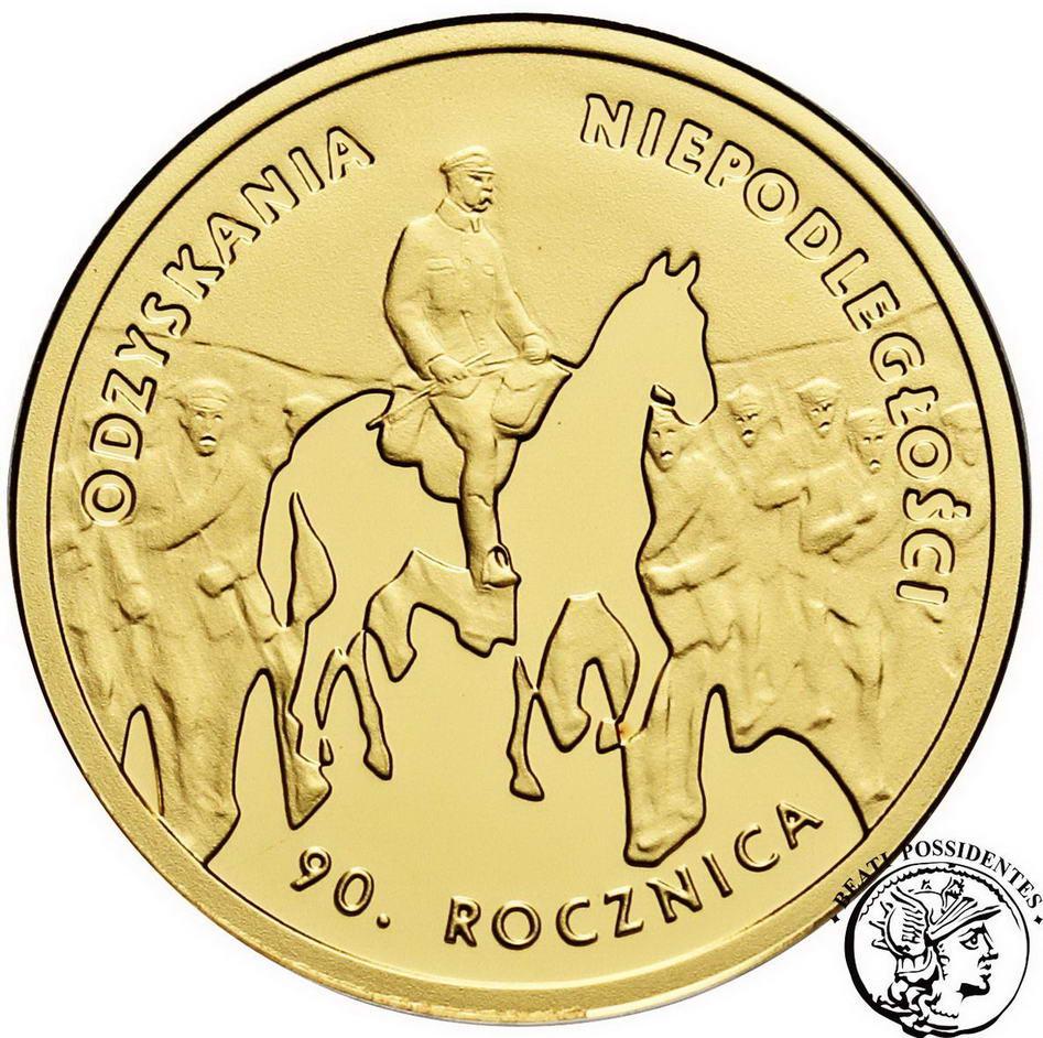 Francja 100 Euro 2004 Bartholdi (5 uncji złota) nakład tylko 99 szt. st.L