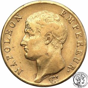 Francja Napoleon I Bonaparte 40 Franków 1806 A st. 3