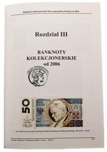 Czesław Miłczak Banknoty polskie i wzory, tom II