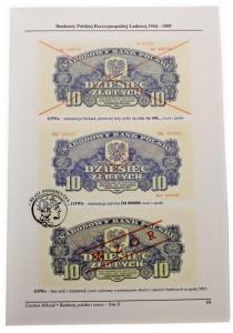 Czesław Miłczak Banknoty polskie i wzory, tom II