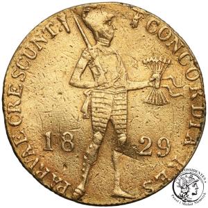 Niderlandy Holandia Wilhelm I dukat 1829 st. 3-