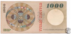 Banknot 1000 złotych 1965 Kopernik seria F 
