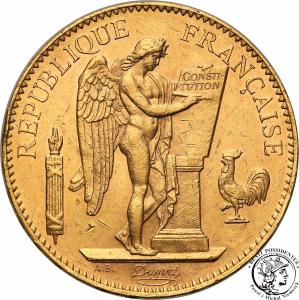 Francja 100 franków 1909 A Anioł st.1- PIĘKNY