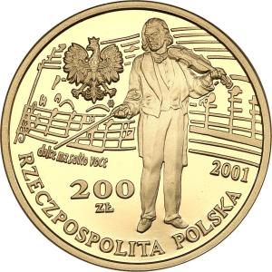 200 złotych 2001 Henryk Wieniawski