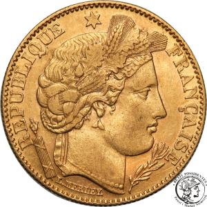 Francja 10 franków 1899 A st.1-