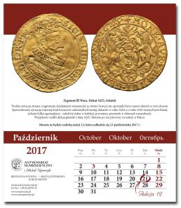 Kalendarz numizmatyczny 2017 NIEMCZYK - limitowana edycja!