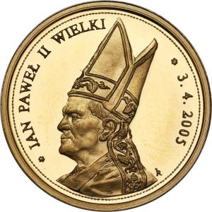 Polska. Medal Jan Paweł II Wielki 2005 - ZŁOTO