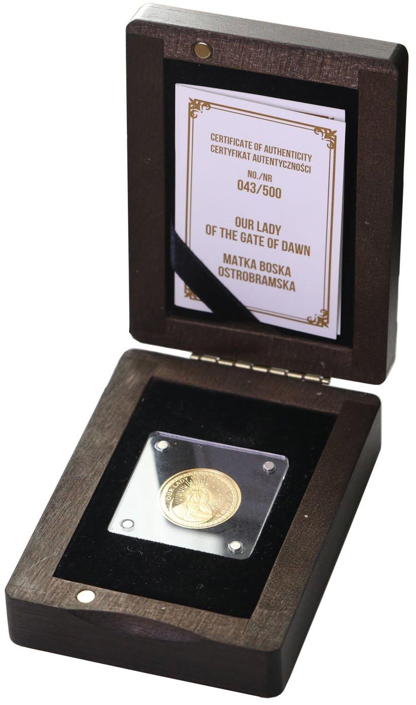Niue. 10 dolarów 2020 Elżbieta II - Matka Boska - ZŁOTO