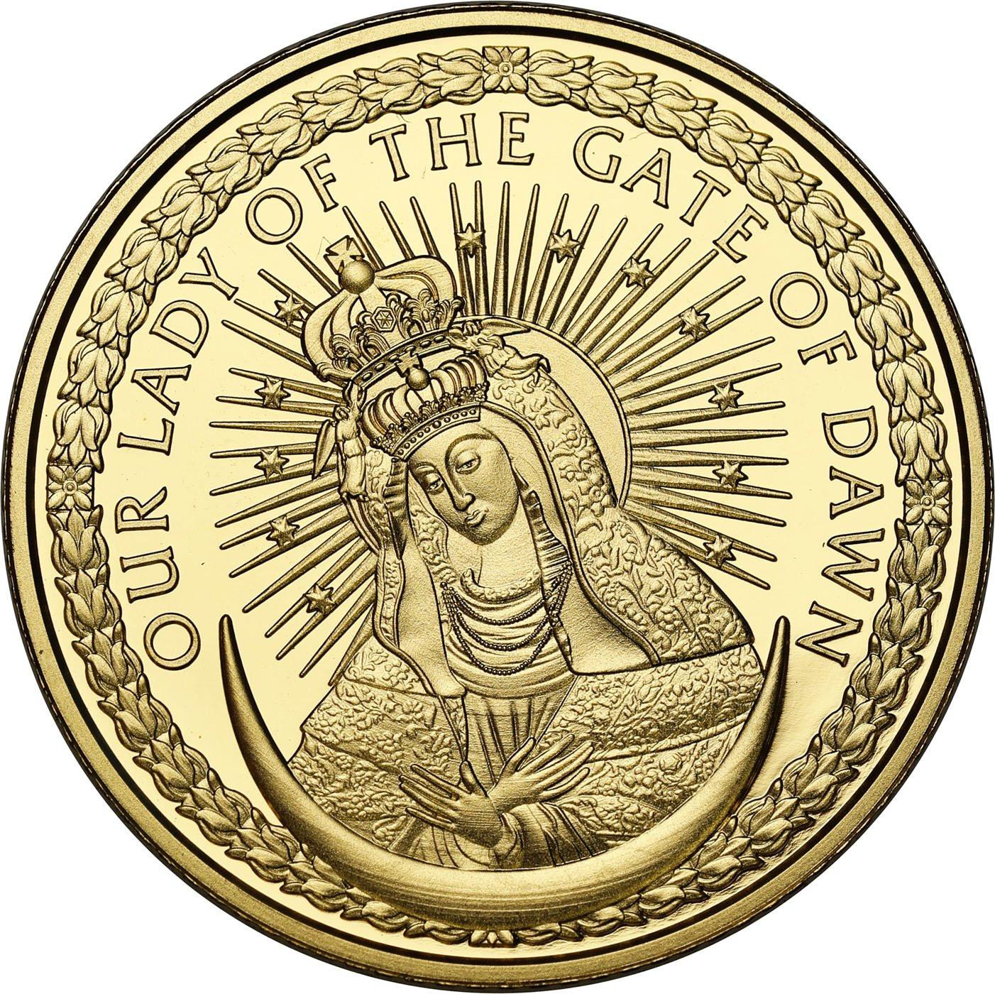 Niue. 10 dolarów 2020 Elżbieta II - Matka Boska - ZŁOTO