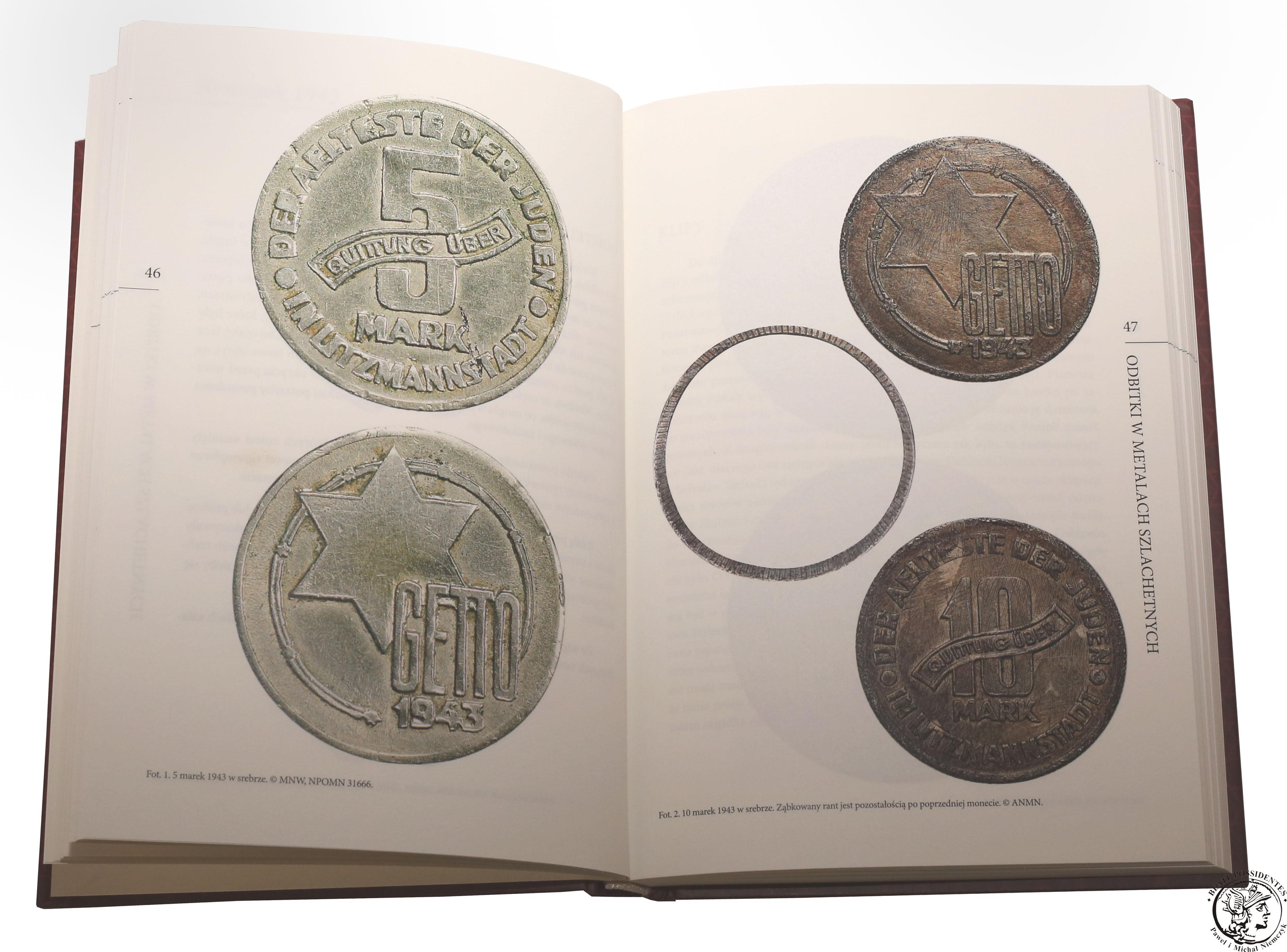 Monety Getta Łódzkiego 1940-1944 Jacek Sarosiek - katalog