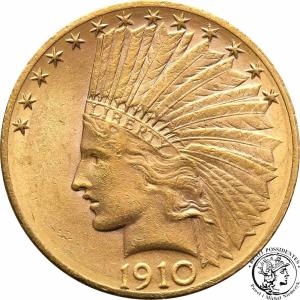 USA 10 dolarów 1910 D Denver st.1-