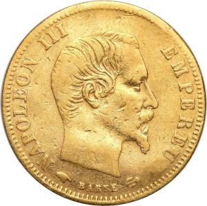 Francja. Napoleon III. 5 franków 1857 A Paryż