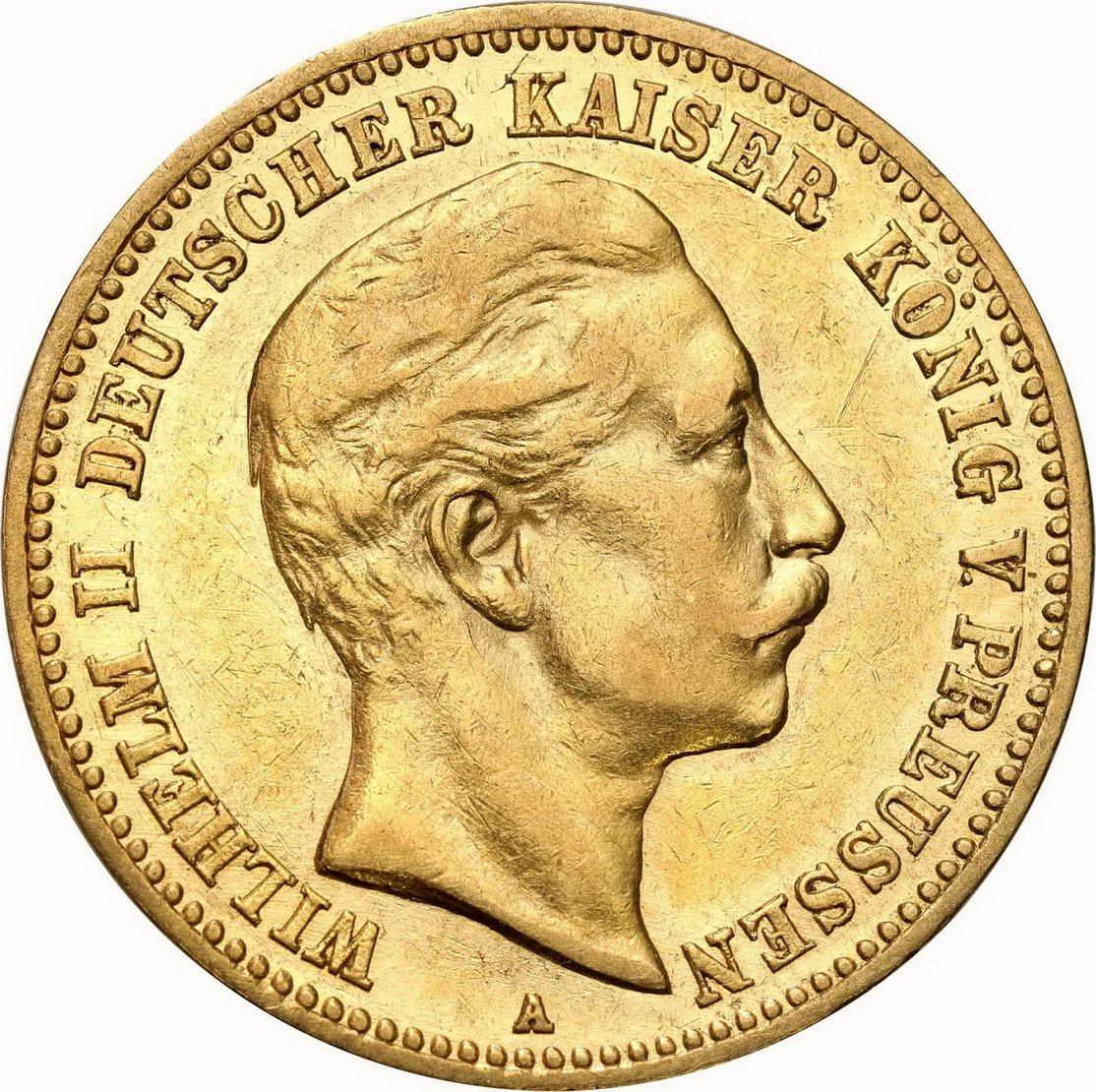 Niemcy Prusy. Wilhelm II 10 Marek 1896 A, Berlin