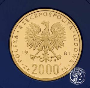 Polska PRL 2000 złotych 1981 Bolesław II Śmiały st.L
