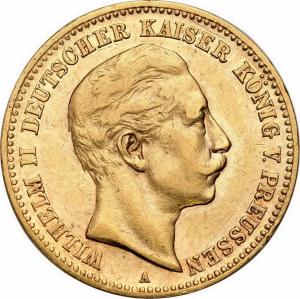 Niemcy Prusy. Wilhelm II 10 Marek 1898 A, Berlin