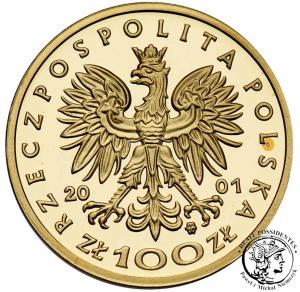 Polska III RP 100 złotych 2001 Jan III Sobieski st.L