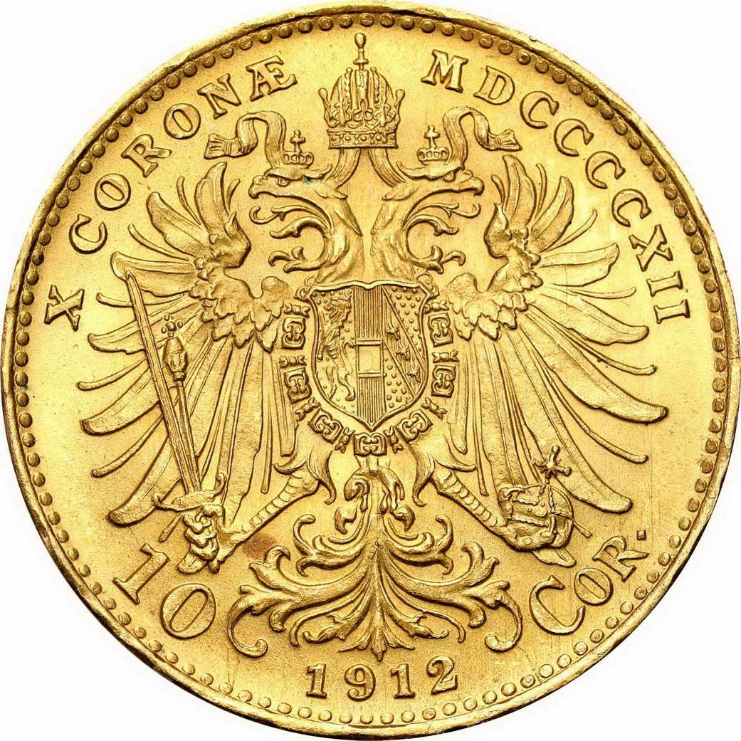 Austria Franciszek Józef I 10 koron 1912 (Schwartz)