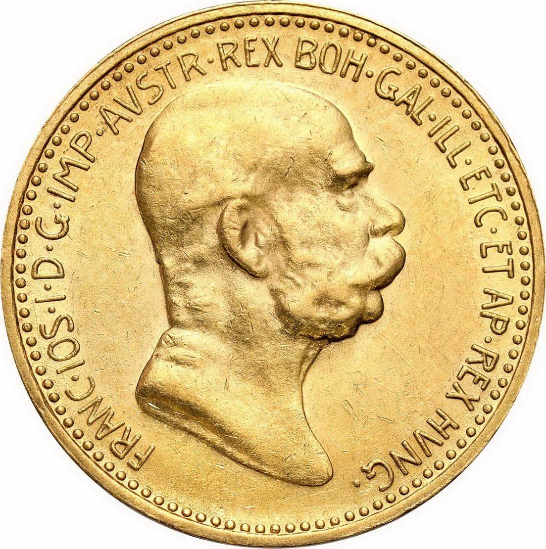 Austria Franciszek Józef I 10 koron 1909 (Schwartz)