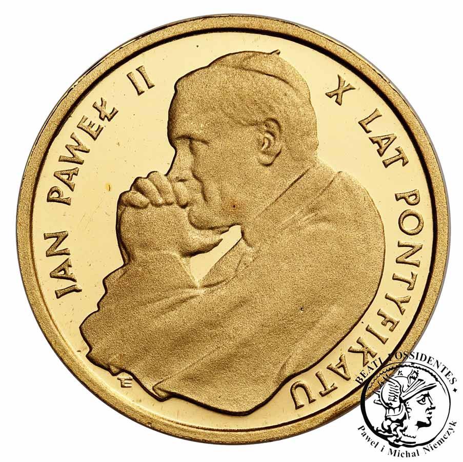 Polska 1000 złotych 1988 Papież Jan Paweł II X lat Pontyfikatu st.L-