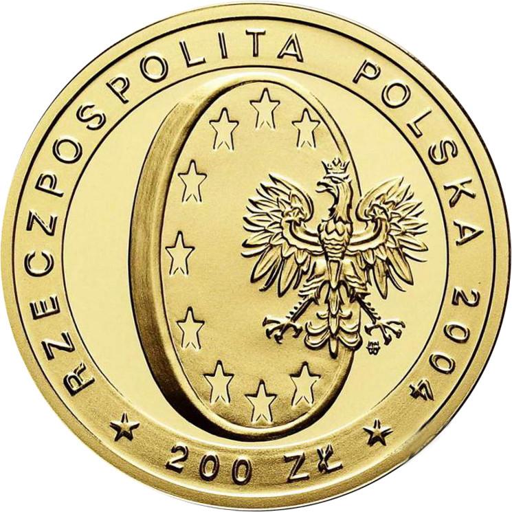 Złote Polskie 200 Złotych – zielone pudełka NBP - Różne