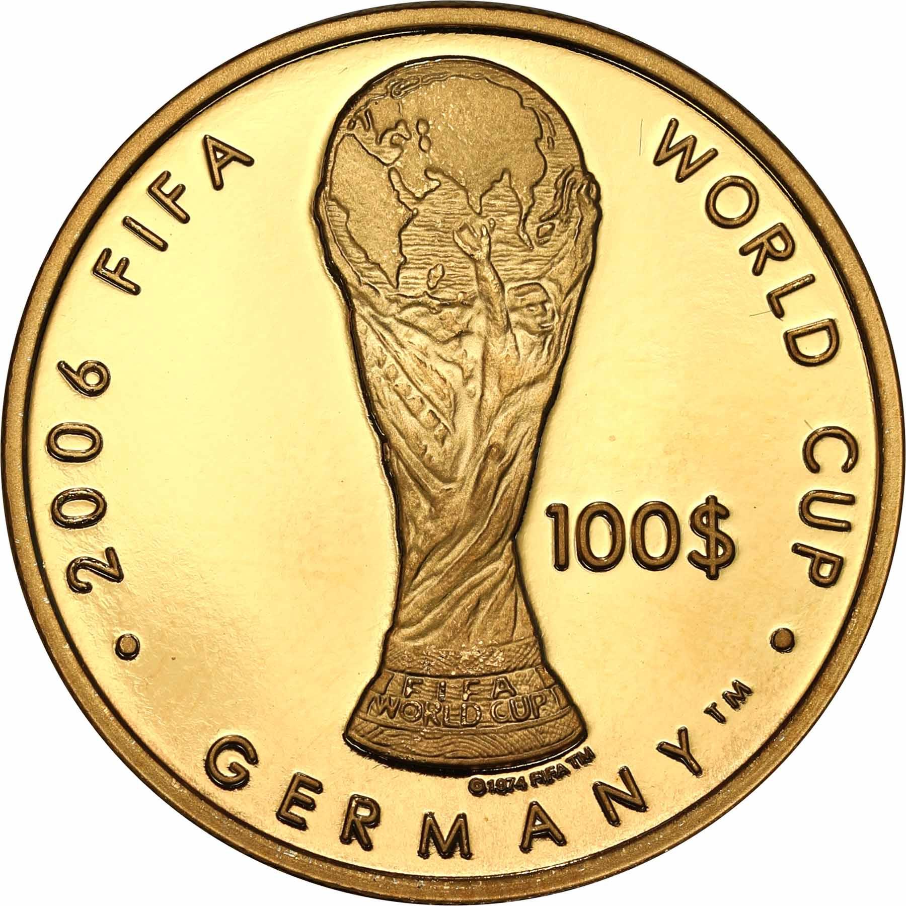 Fidżi. 100 dolarów 2006 FIFA - Piłka nożna