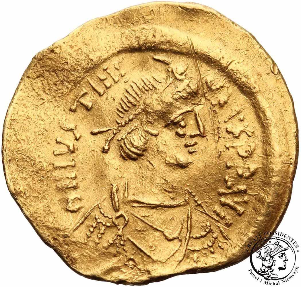 Justynian I 527-565 AV- tremissis st. 3