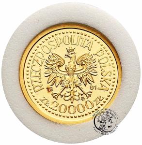 Polska PRÓBA 20 000 złotych 1991 Jan Paweł II st.L