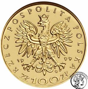 Polska III RP 100 zlotych 1999  Władysław IV Waza GCN PR68