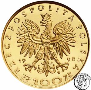 Polska III RP 100 złotych 1998  Zygmunt III Waza GCN PR69
