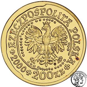 Polska III RP 200 złotych 2000 Orzeł Bielik (1/2 uncji złota) st. 1