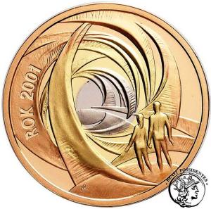 Polska III RP 200 złotych 2001 Rok 2001 st.L
