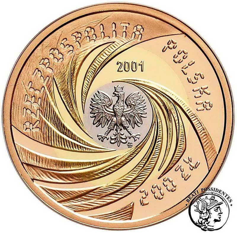 Polska III RP 200 złotych 2001 Rok 2001 st.L