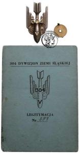 PSZnZ 304 Dywizjon Lotniczy z legitymacją