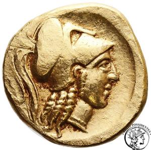 Królestwo Macedonii Aleksander III Wielki 1/4 stater 336-323 pne Macedonia st.2-