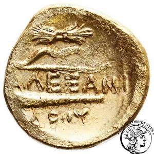 Królestwo Macedonii Aleksander III Wielki 1/4 stater 336-323 pne Macedonia st.2-