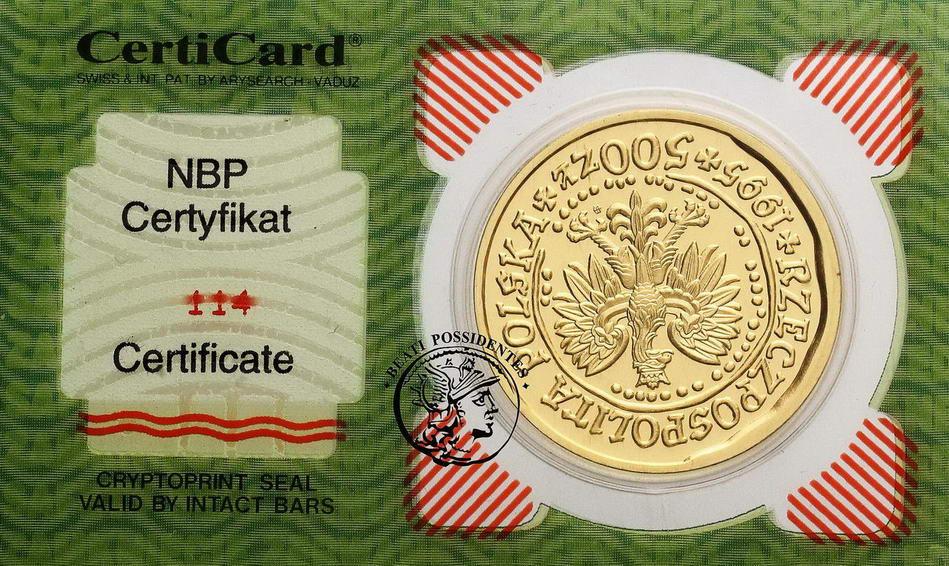 Polska III RP Orzeł bielik 500 zł 1995 st. 1
