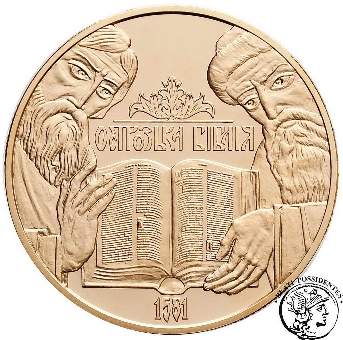 Ukraina Duchowe Skarby Ukrainy - Ostrogska Biblia 100 Hrywien 2007 st. L