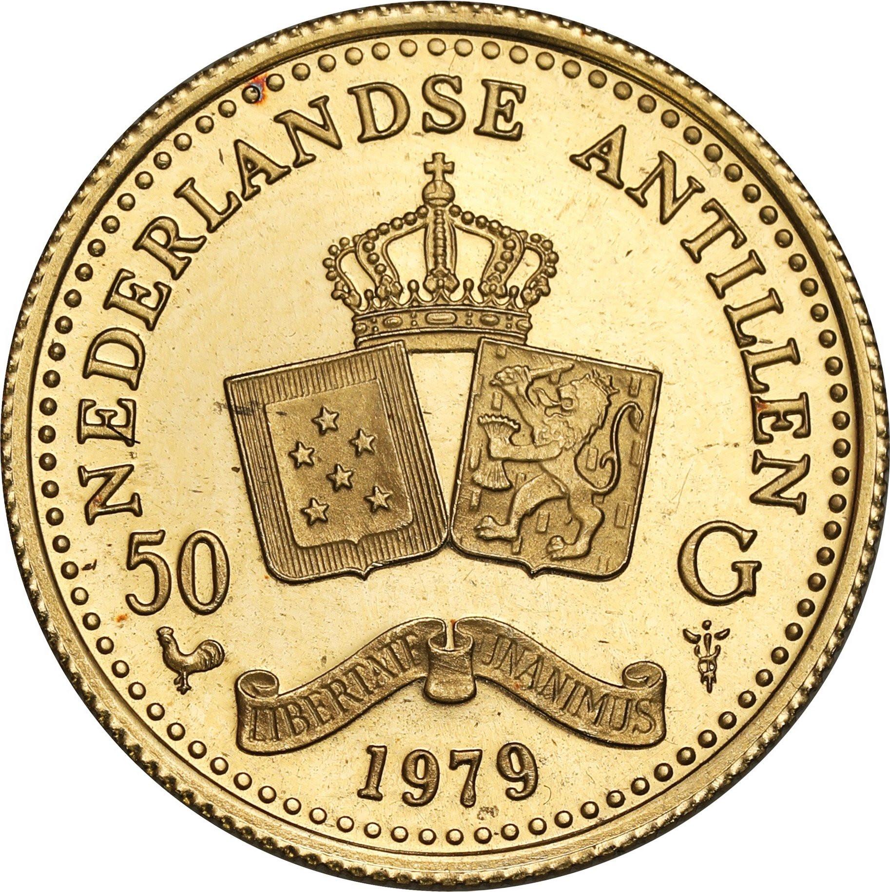 Holandia. 50 guldenów 1979 - Julianna