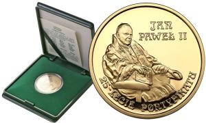 III RP. 200 złotych 2003 Jan Paweł II 25 lat Pontyfikatu