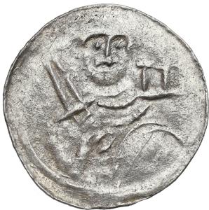 Władysław II Wygnaniec (1138-1146). Denar - ŁADNY