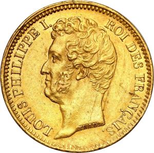 Francja. 20 franków 1831 A Ludwik Filip I
