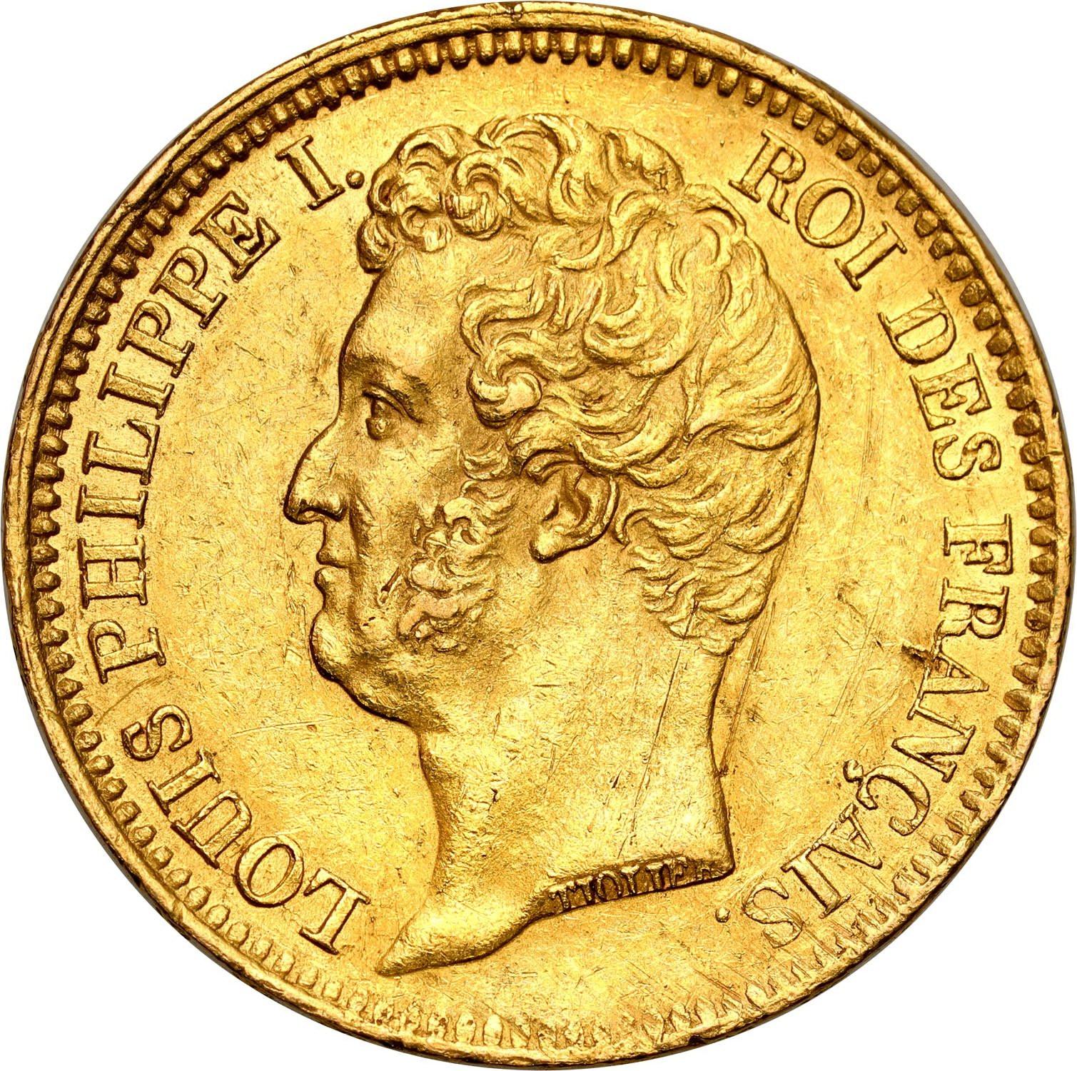 Francja. 20 franków 1831 A Ludwik Filip I