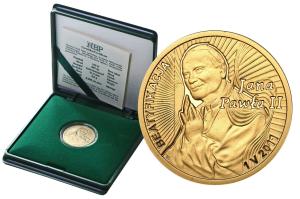 100 złotych 2011 Beatyfikacja Jana Pawła II - ZŁOTO