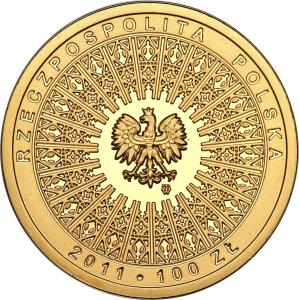 100 złotych 2011 Beatyfikacja Jana Pawła II - ZŁOTO