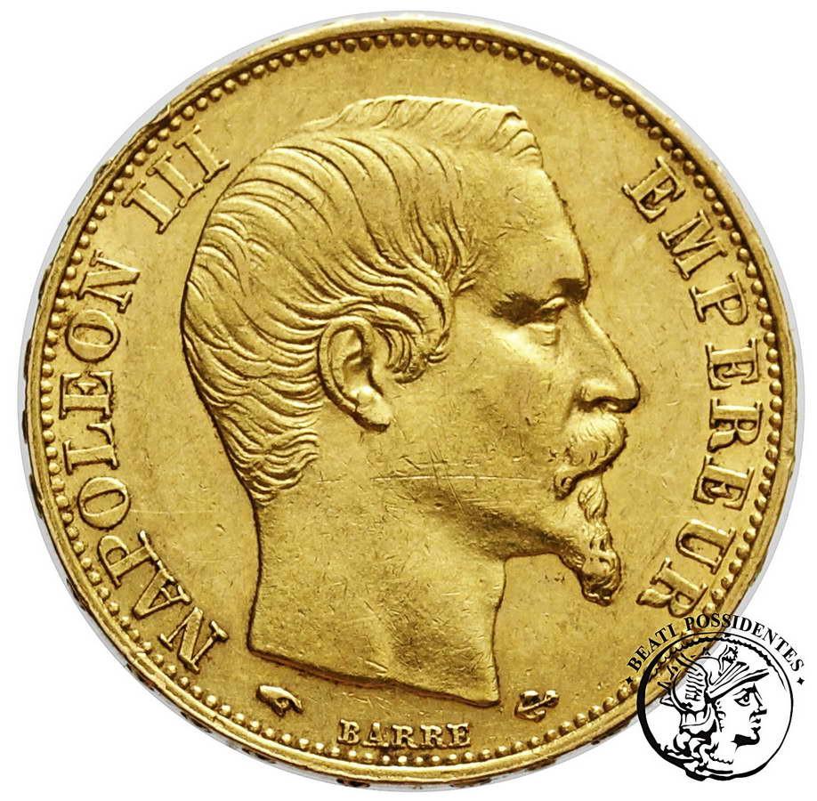 Francja 20 Franków 1859 A st.2-