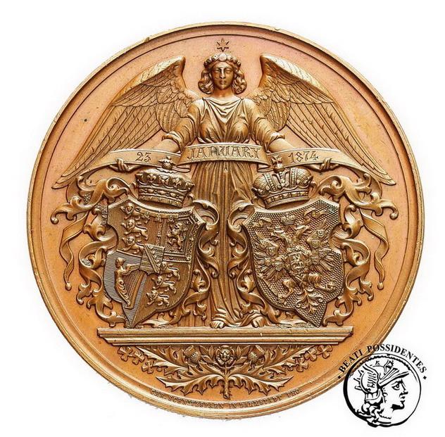 Rosja medal 1874 brąz